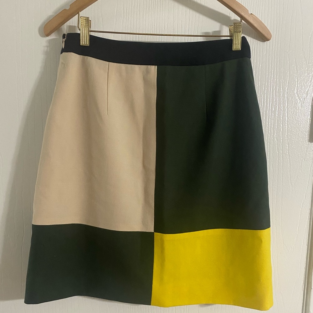 Kate Spade color block skirt